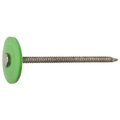 Totalturf 461439 250 Count; 1 in. Galvanized Plastic Cap Roofing Nail. TO567321